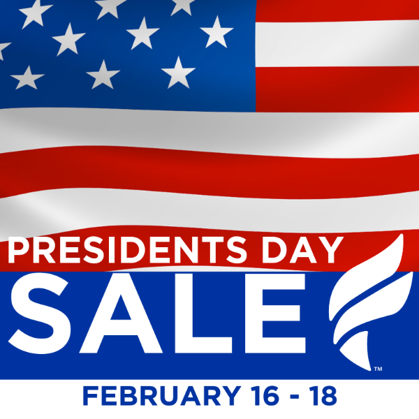 Presidents Day Weekend Savings!